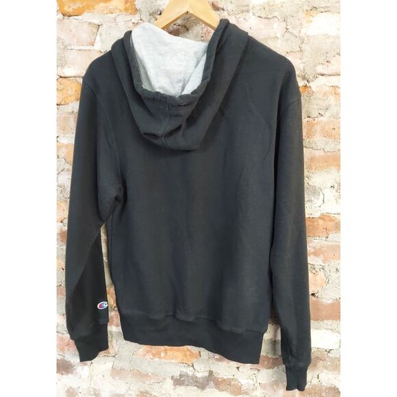 Champion Sweatshirt Mens Sz S Hoodie Black Small i - Picture 3 of 3